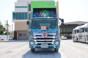 สิบล้อดั้มพ่วงแม่ลูก Hino FM1A 344 ปี67 (5491,5492)