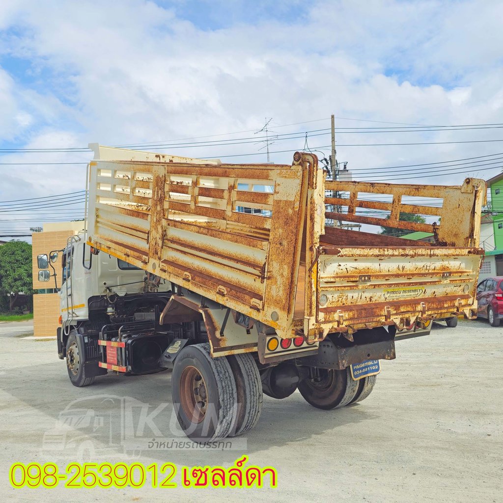 👉หกล้อดั้มพ์ 👉ฟรียางใหม่ 6เส้น HINO FG8J 240 แรง ปี 2565(4491)