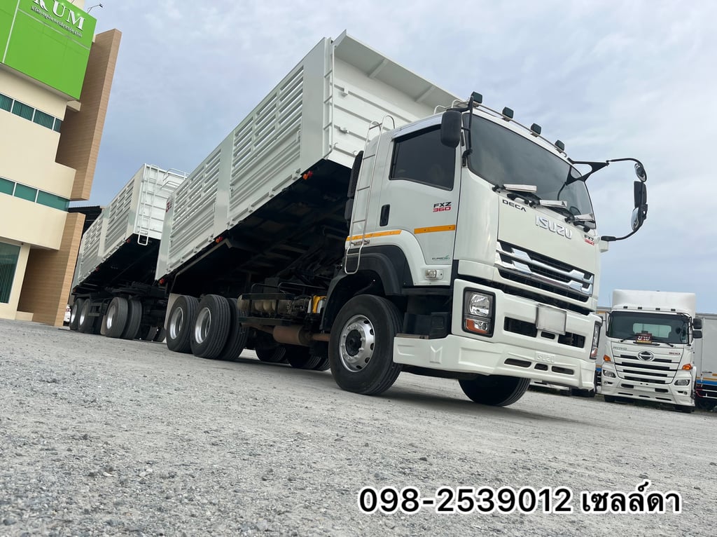 #กระบะสามมิตรแม่ลูก Isuzu FXZ360 (3843,3844)