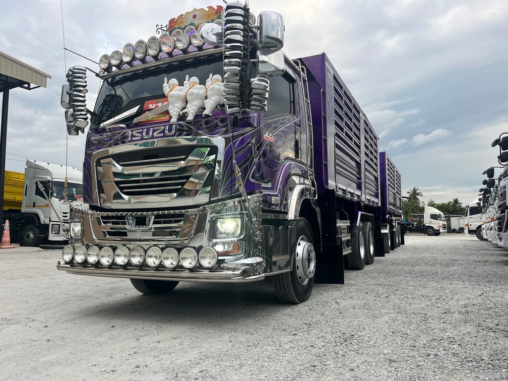 ชุดแต่ง 200,000 บาท 🔥สเป็คแบก,อู่แม็กเทรลเลอร์  สิบล้อดั้มพ์ ISUZU  FXZ 360 แรง ปี 2566(9107,9108) ชุดแต่ง 200,000 บาท 🔥สเป็คแบก,อู่แม็กเทรลเลอร์  สิบล้อดั้มพ์ ISUZU  FXZ 360 แรง ปี 2566(9107,9108)