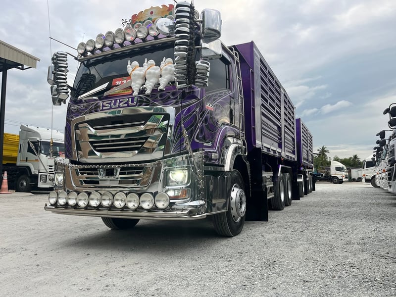 ชุดแต่ง 200,000 บาท 🔥สเป็คแบก,อู่แม็กเทรลเลอร์ สิบล้อดั้มพ์ ISUZU FXZ 360 แรง ปี 2566(9107,9108) ชุดแต่ง 200,000 บาท 🔥สเป็คแบก,อู่แม็กเทรลเลอร์ สิบล้อดั้มพ์ ISUZU FXZ 360 แรง ปี 2566(9107,9108)