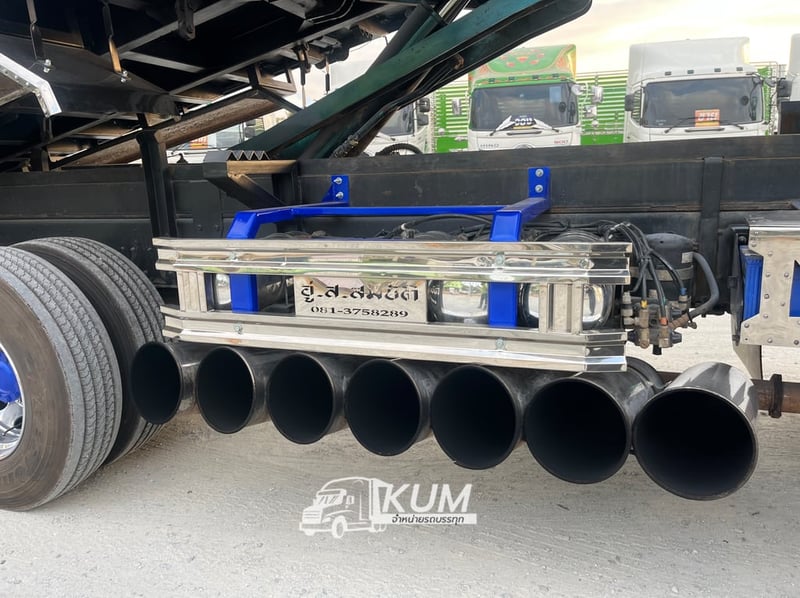 ☎️สิบล้อดั้มพ์ พ่วงเเม่ลูก ปี 66 ISUZU FXZ  360 แรงม้า (5236,5237)