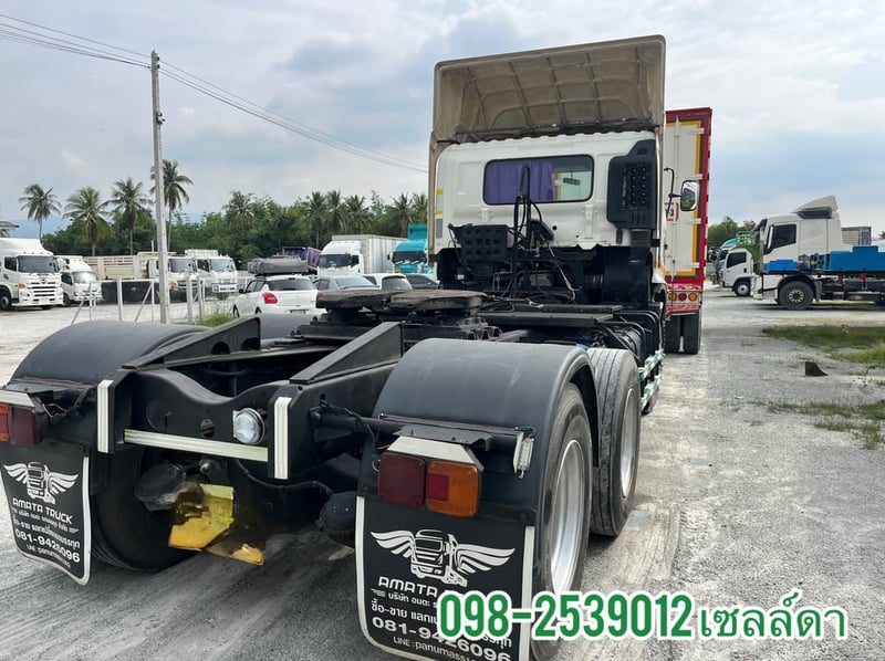 👉สิบล้อหัวลาก  HINO FM1A 344 แรง ปี 2556(3339)