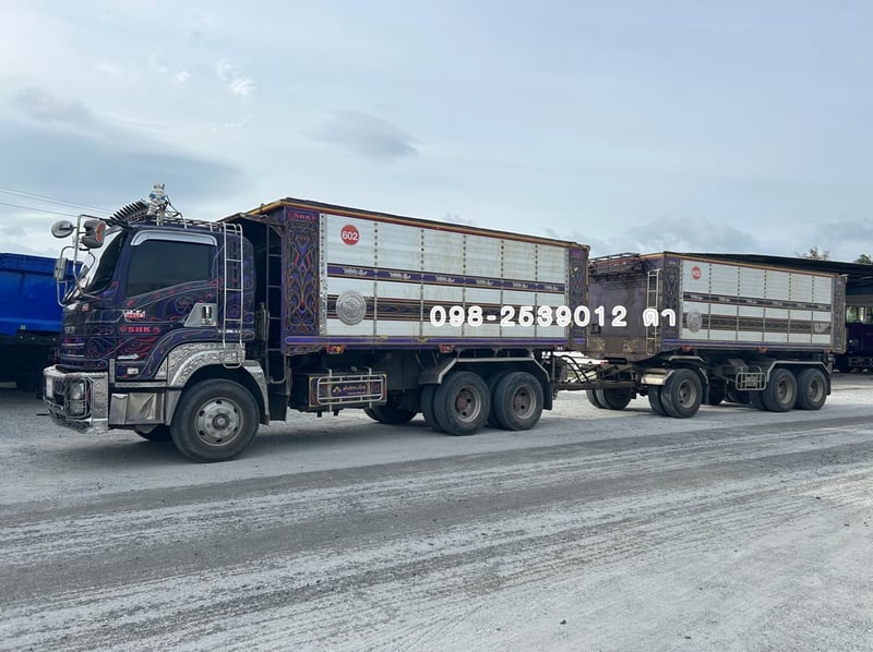 สิบล้อดั้มพ์ ISUZU FXZ 360 แรง ปี 2559(2111,2000)