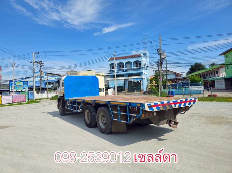 สิบล้อพื้นเรียบ ISUZU FVM 240 แรง ปี 2561(1517)