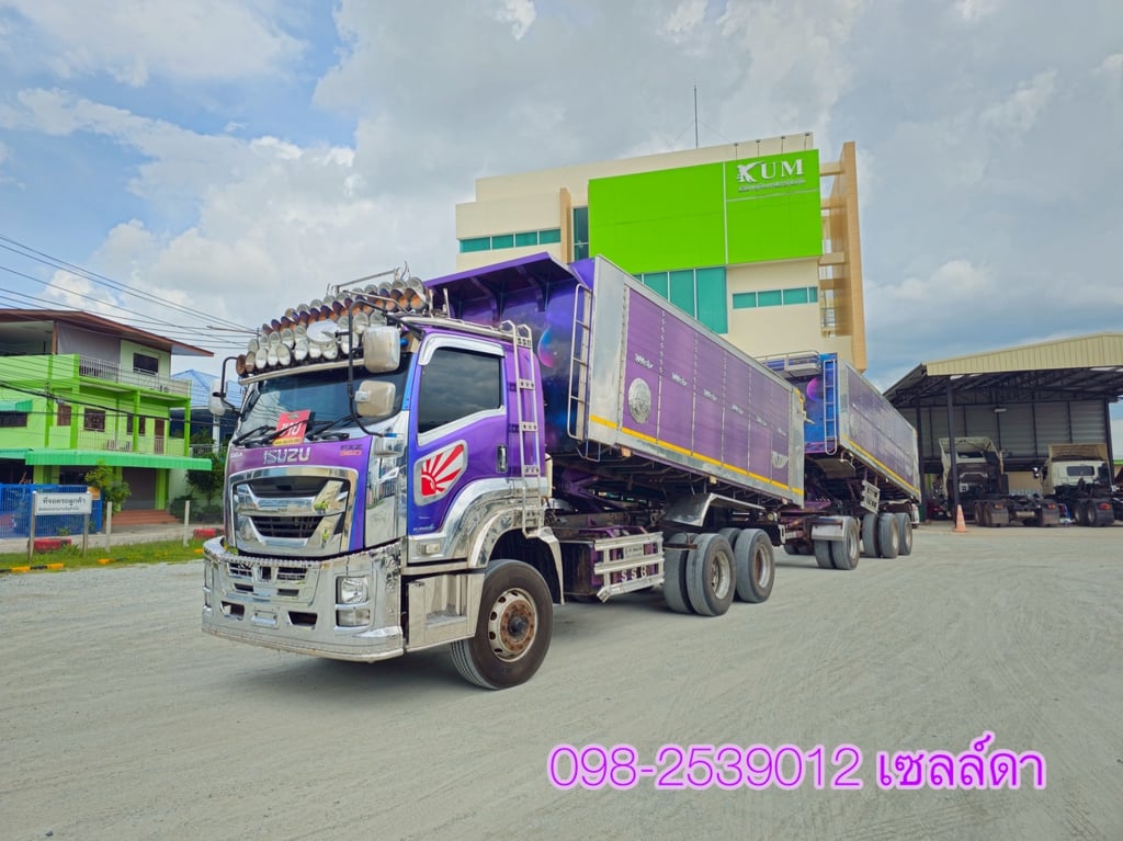 สิบล้อดั้มพ์ISUZU  FXZ 360 แรง ปี 2565(2868,2869)