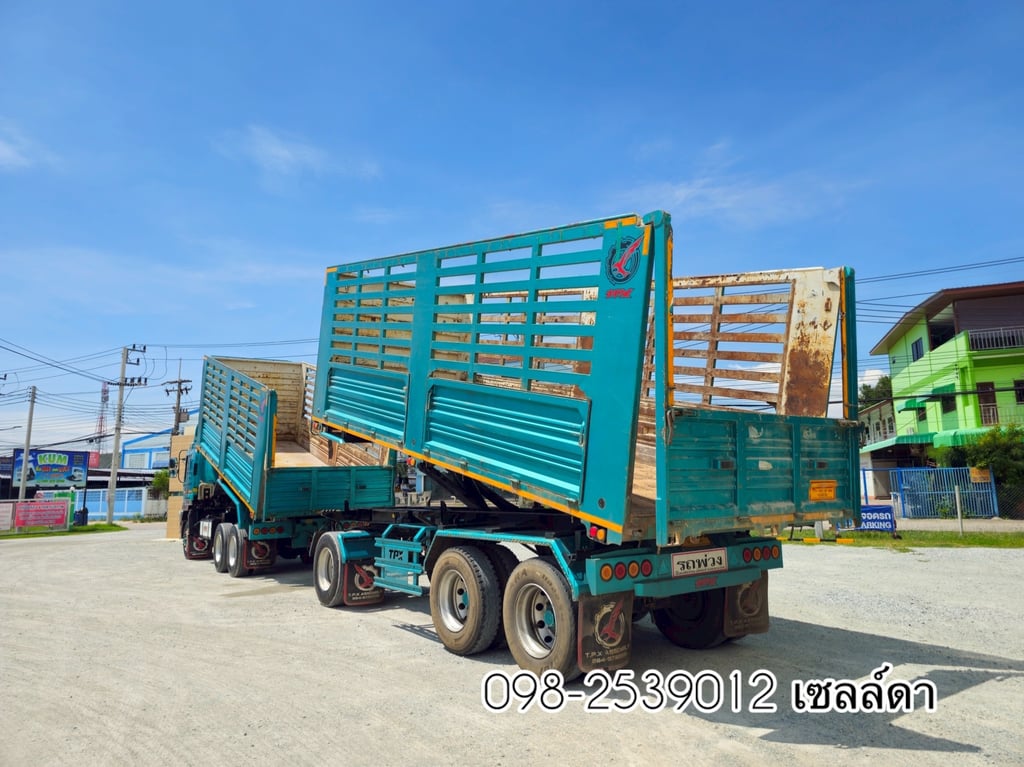 ISUZU FXZ 360แรงม้า รถบรรทุก 10ล้อ พ่วงแม่ลูก ปี2023 (5392,5393)