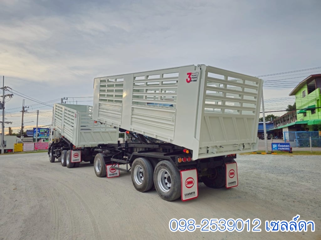 สิบล้อดั้มพ์กระบะสามมิตรแท้(3843,3844)