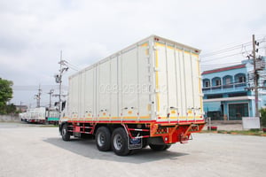 🔥ฟรียางใหม่ 2เส้น 🔥ฟรีเก็บงานสวย อู่BBC สิบล้อตู้สิบบาน HINO FL8J 260 แรง ปี 2565(5943)