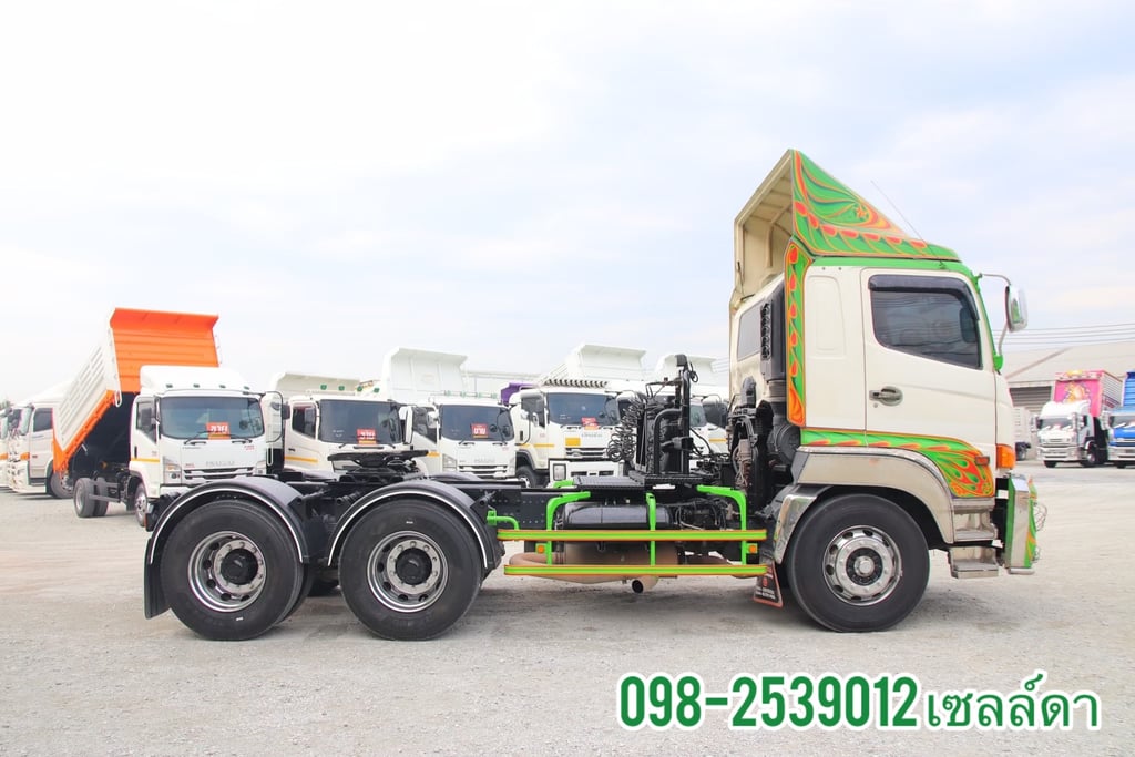 สิบล้อหัวลาก HINO FM2P 380 แรง ปี 2562(7351 สิบล้อหัวลาก HINO FM2P 380 แรง ปี 2562(7351