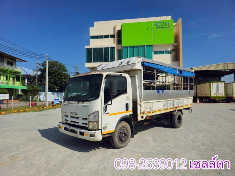 🚨หกล้อโดยสาร ISUZU  NPR 150 แรง ปี 2554(6451)