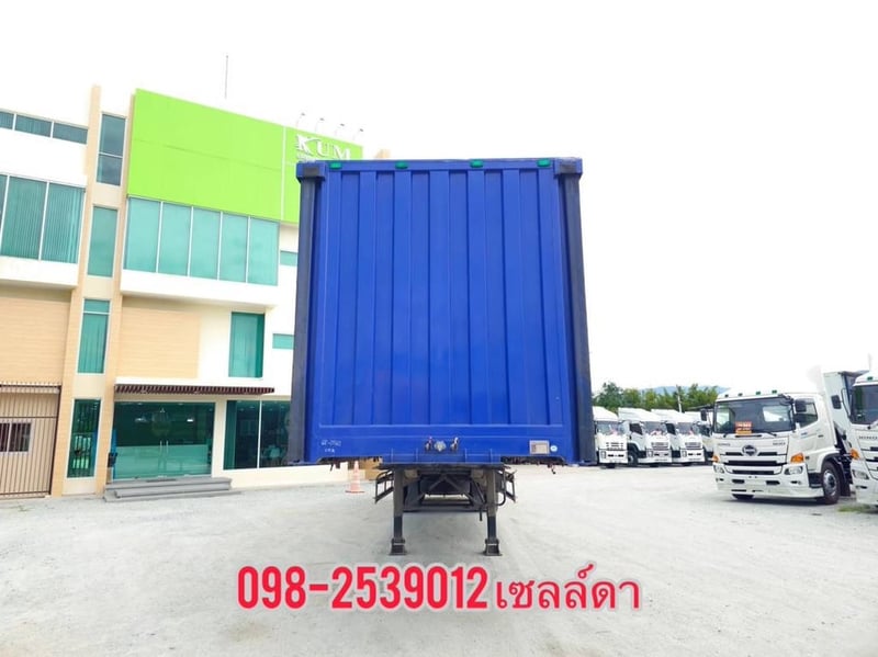 หางตู้ผ้าใบ สามเพลา อู่สามมิตร ปี 2565(0160)