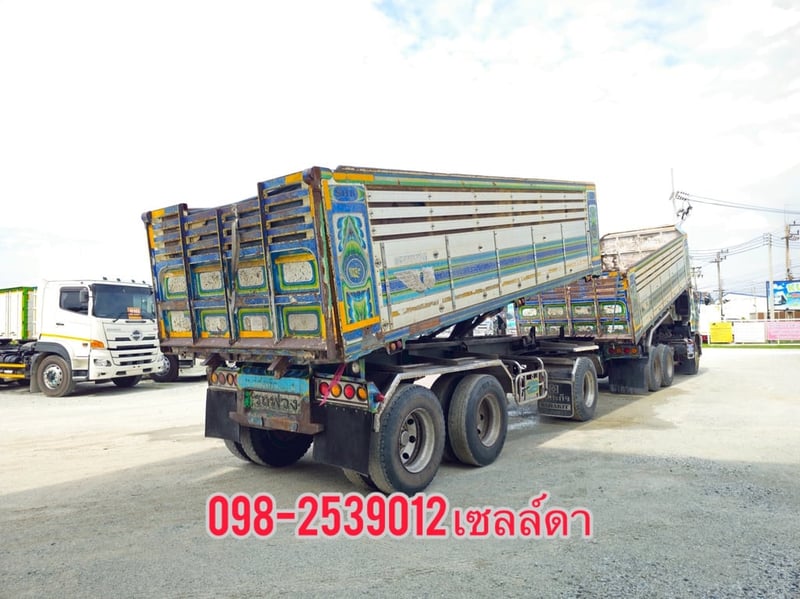 สิบล้อดั้มพ์ HINO FM1A 344 แรง ปี 2556( 3163,6164)