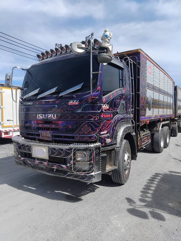 📞098-2539012 ดา (เน้นโทร)  สิบล้อดั้มพ์ ISUZU FXZ 360 แรง ปี 2559 ยาว 6.2 กว้าง 2.53 สูง 1.8(2111,2000)