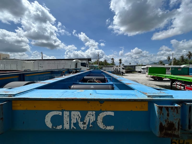 หางก้าง สามเพลา  อู่ CIMC ปี 2567 ยาว 12.20 กว้าง 2.50(7517)