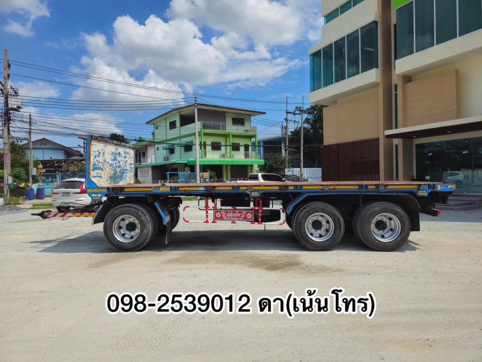 หางพ่วงพื้นเรียบ สามเพลา อู่ ซุ่นชัย ปี 2559 (2767) หางพ่วงพื้นเรียบ สามเพลา อู่ ซุ่นชัย ปี 2559 (2767)