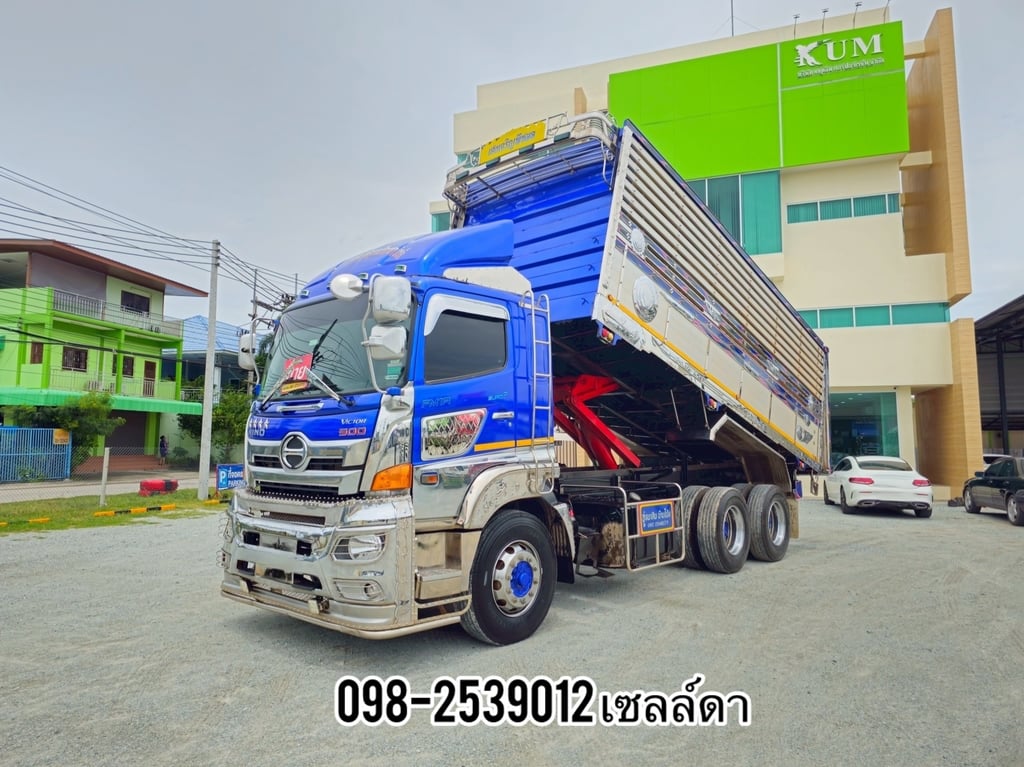 สิบล้อดั้มพ์ HINO FM1A 344 แรง ปี 2566 (2108)
