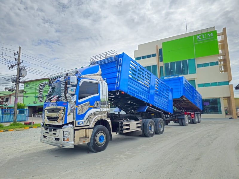 สิบล้อดั้มพ์  ISUZU  FXZ 360 แรง ปี 2566(3502,3088)