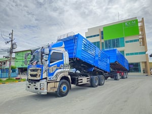 สิบล้อดั้มพ์  ISUZU  FXZ 360 แรง ปี 2566(3502,3088)