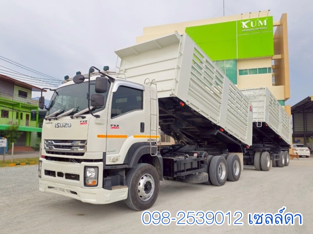 สิบล้อดั้มพ์สามมิตแท้ ISUZU FXZ 360 แรง ปี 2565(3843,3844) สิบล้อดั้มพ์สามมิตแท้ ISUZU FXZ 360 แรง ปี 2565(3843,3844)