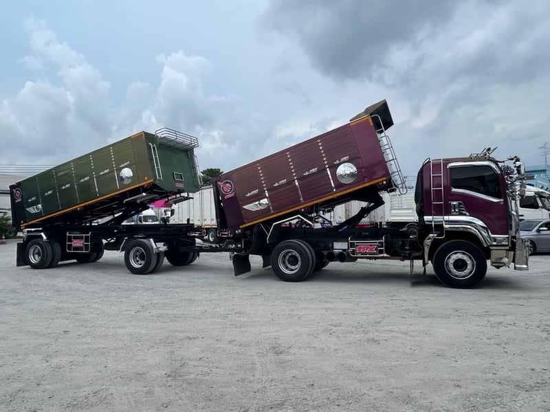 หกล้อดั้มพ์ ISUZU FTR 240 แรง ปี 2565(5403,5404) หกล้อดั้มพ์ ISUZU FTR 240 แรง ปี 2565(5403,5404)