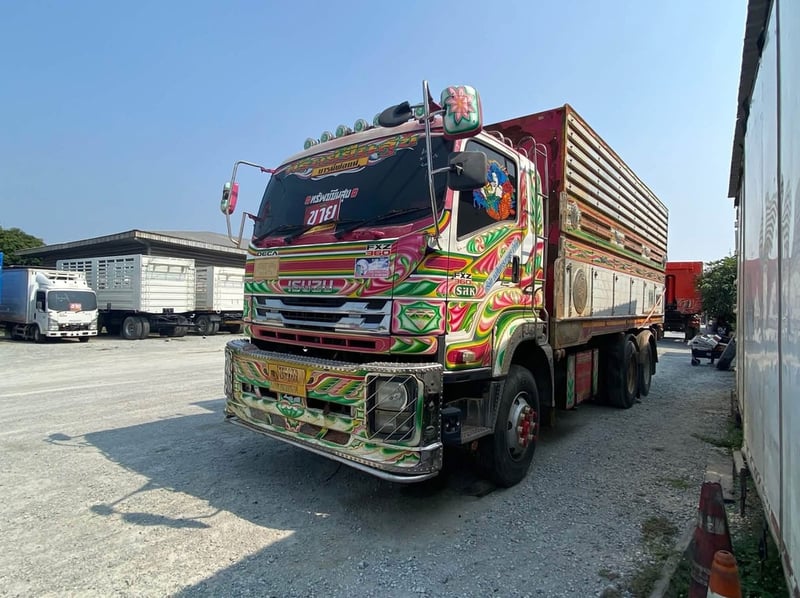 🚨Sาคาตัด 990,000-🚨 สิบล้อดั้มเกษตร Isuzu FXZ360 ปี53 (0361)