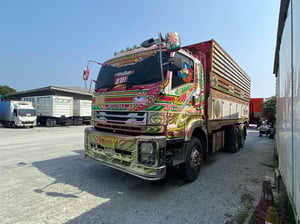 🚨Sาคาตัด 990,000-🚨 สิบล้อดั้มเกษตร Isuzu FXZ360 ปี53 (0361)