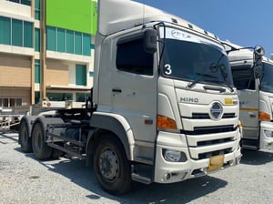 🔥มือเดียวป้ายแดง 🔥เลขไมล์ 100,xxx สิบล้อหัวลาก HINO FM1A 344 แรง ปี 2566(2628)