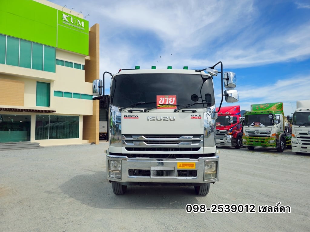 ISUZU GXZ360แรงม้า รถบรรทุก 4ล้อ หัวลาก เฉพาะหัว ปี2016 เลขไมล์ 470,000 กม.