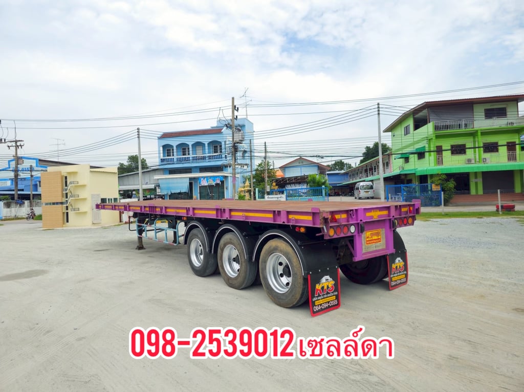 หางพื้นเรียบ สามเพลา อู่ panusmawim ปี 2555(7198)