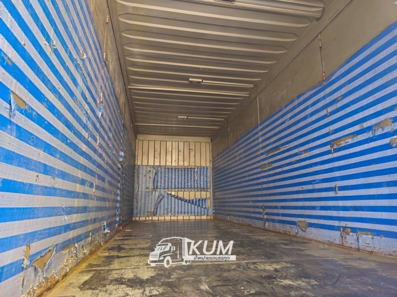 🔥รถเข้าใหม่ พร้อมใช้  หางตู้สิบบาน สามเพลา อู่เซฟดีล ปี 2563(4972)