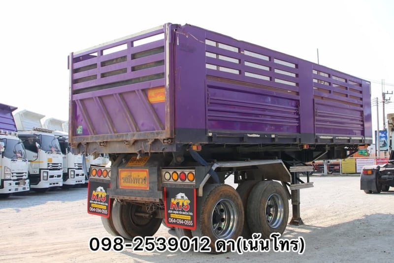 หางเซมิดั้มพ์ สองเพลา อู่เพชรรัตน์นำกิจเจริญ ปี 2566(9819)