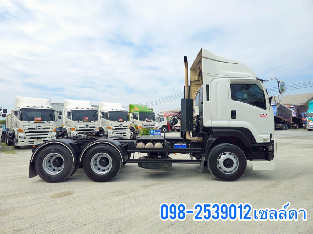 สิบล้อหัวลาก ISUZU GXZ 360 แรง ปี 2566(3394) สิบล้อหัวลาก ISUZU GXZ 360 แรง ปี 2566(3394)