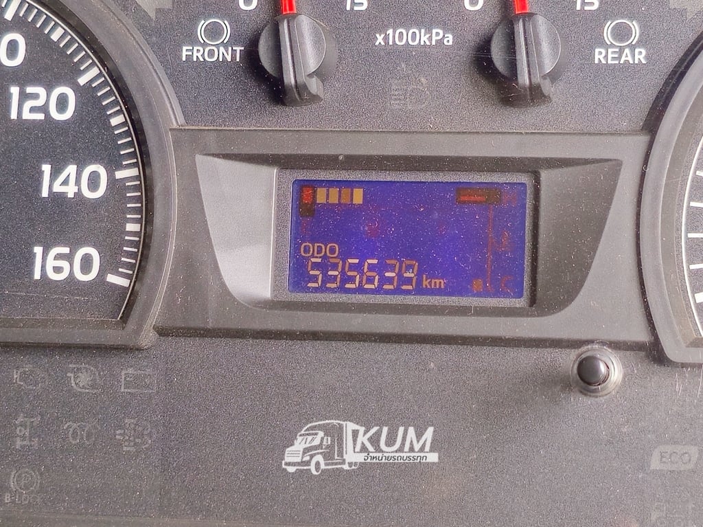 สิบล้อดั้มพ์สามมิตแท้  HINO  FM1A 344 แรง ปี 2559(3775)