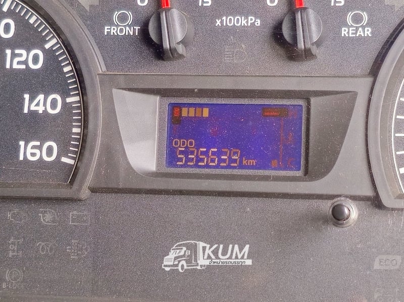 สิบล้อดั้มพ์สามมิตแท้  HINO  FM1A 344 แรง ปี 2559(3775)