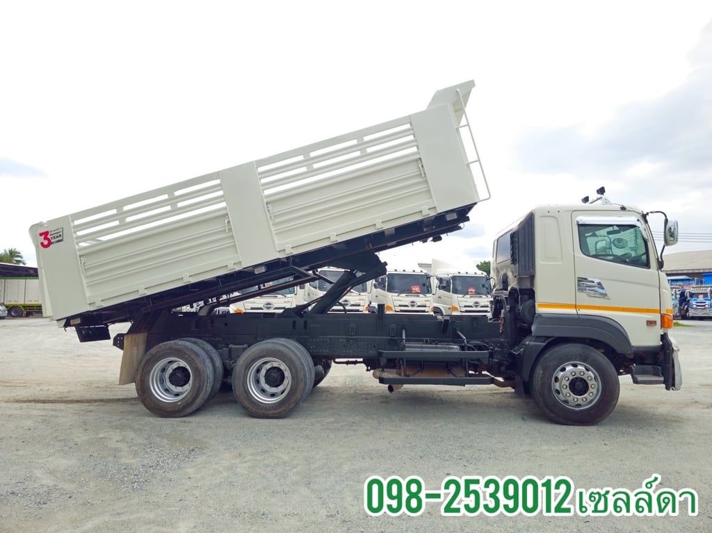 👉สิบล้อดั้มพ์อู่สามมิตร HINO FM1A 344 แรง ปี 2560(2539) 👉สิบล้อดั้มพ์อู่สามมิตร HINO FM1A 344 แรง ปี 2560(2539)