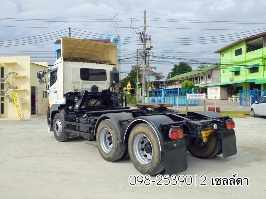 👉ไมล์น้อย 👉มือเดียวป้ายดง ไม่มีชนหนัก สิบล้อหัวลาก HINO FM1A 344 แรง ปี 2565 (0754) 👉ไมล์น้อย 👉มือเดียวป้ายดง ไม่มีชนหนัก สิบล้อหัวลาก HINO FM1A 344 แรง ปี 2565 (0754)