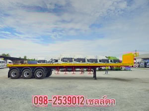 หางพื้นเรียบ สามเพลา  อู่ WAFA  ปี 2563(6112)