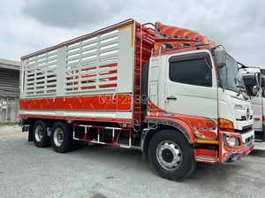 👉สิบล้อคอก HINO FL8J 260 แรง ปี 2559(2895)
