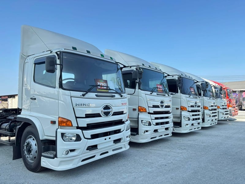 สิบล้อหัวลาก Hino FM1A 344 แรง ปี59,61,63,65 🚨Sาคาเริ่มต้น 1,4xx,xxx-🚨