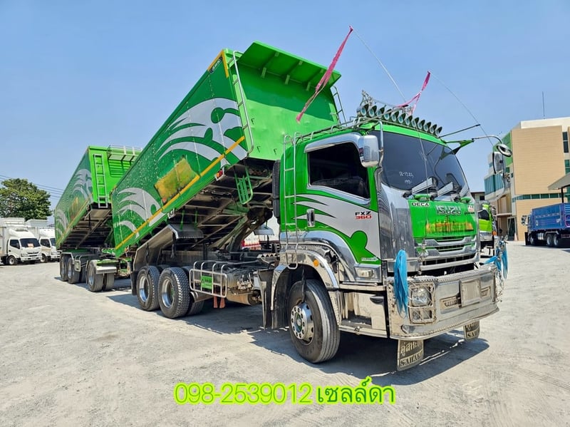 👉 สิบล้อดั้มพ์ ISUZU  FXZ 360 แรง ปี 2565 (1245,1246)