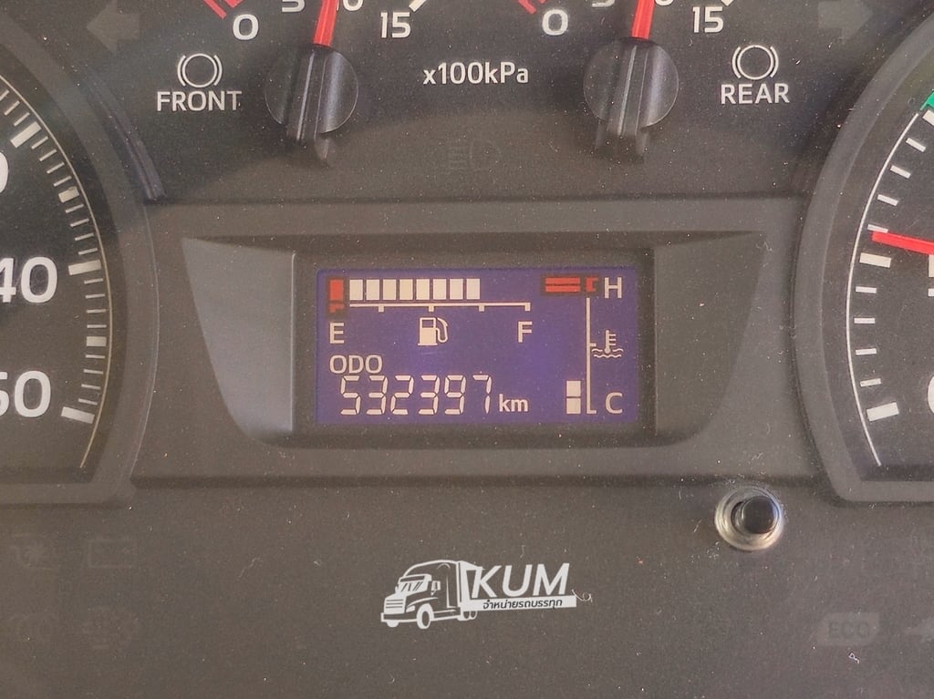 🔥หกล้อตู้สิบบานลิฟท์ท้าย  HINO FG8J 240 แรง ปี 2562(8724)