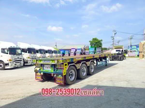 หางพื้นเรียบ สามเพลา อู่ เอส.ที ปี 2561(9740) หางพื้นเรียบ สามเพลา อู่ เอส.ที ปี 2561(9740)