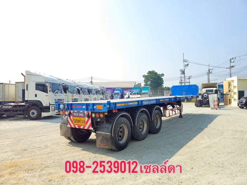 หางพื้นเรียบ สามเพลา อู่ RCK ปี 2565(5250)