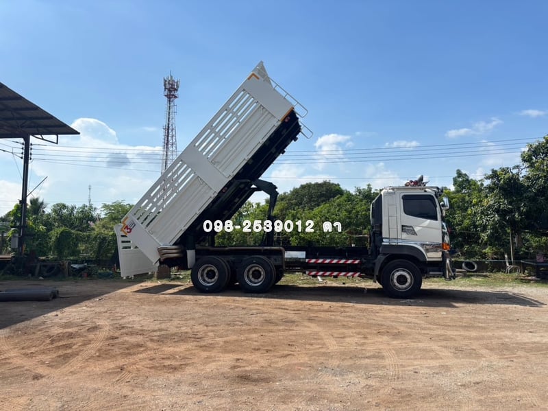 🔥สิบล้อดั้มพ์ HINO FM1A 344 แรง ปี 2566 (5411)