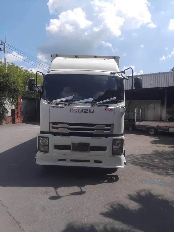 🔥หกล้อตู้สิบบาน ISUZU FTR 240 แรง ปี 2561(0510)