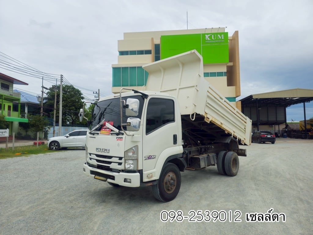 👉 ไมล์น้อย 120,XXX โล 👉ป้ายแดงมือเดียว,ไม่มีชนหนัก หกล้อดั้มพ์ ISUZU (3063)
