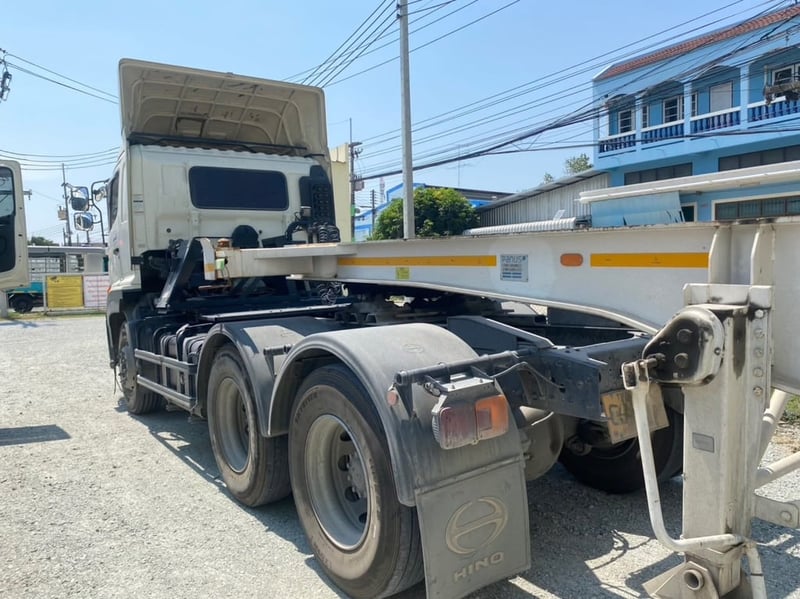 🔥มือเดียวป้ายแดง 🔥เลขไมล์ 100,xxx สิบล้อหัวลาก HINO FM1A 344 แรง ปี 2566(2628)
