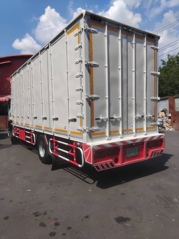 🔥หกล้อตู้สิบบาน ISUZU FTR 240 แรง ปี 2561(0510)
