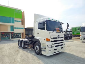 💥ฟรียางใหม่ 10เส้น 💥ฟรีเก็บงานสวยให้ สิบล้อหัวลาก HINO FM1A 344 แรง ปี62(9739)